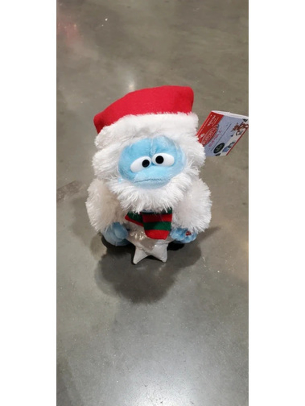 Rudolph The Red-Nosed Reindeer Bumble Animated Plush Light-Up Star Hat #89780